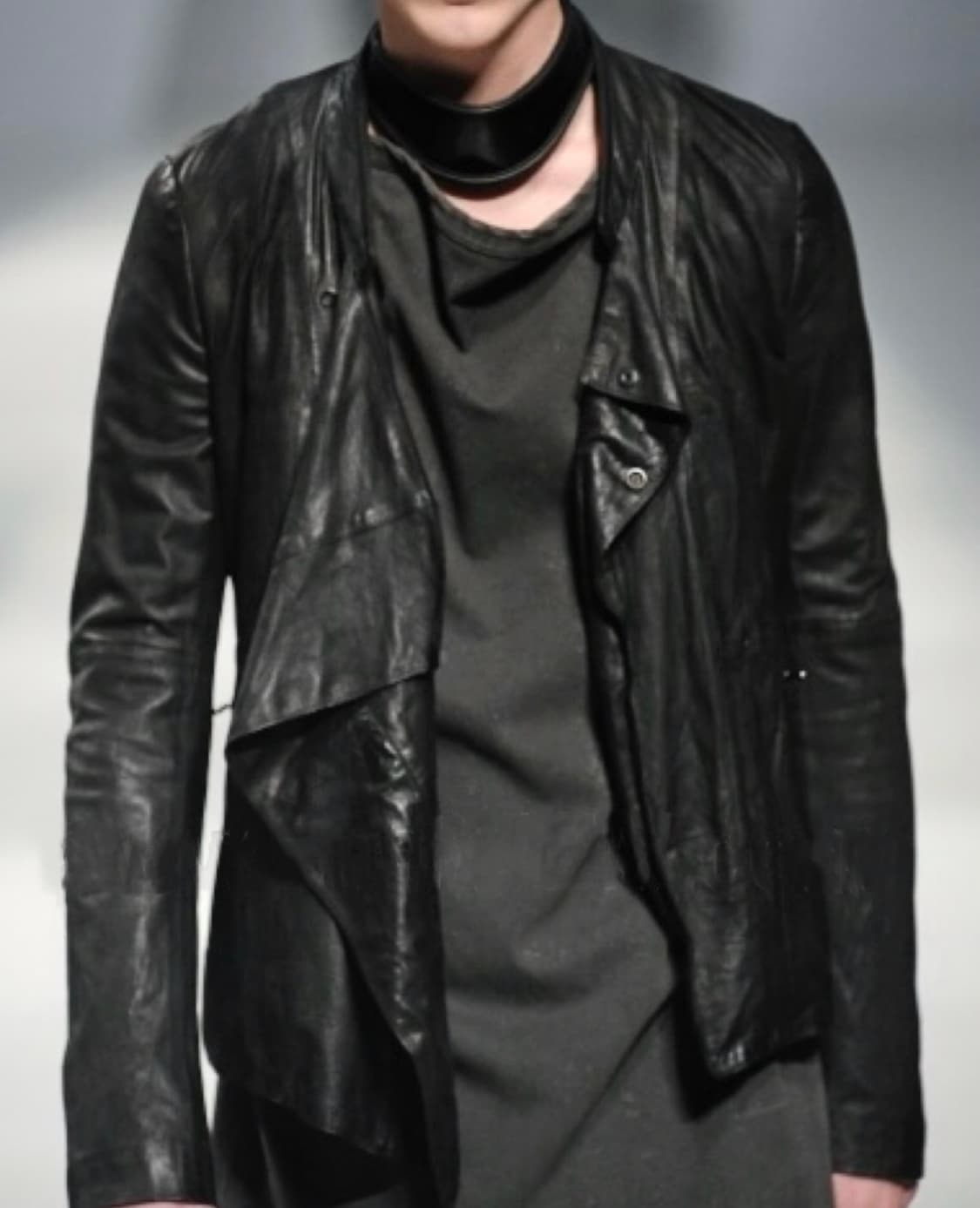 JULIUS FW 2011 'halo'Calf Leather Jacket 상품이미지3