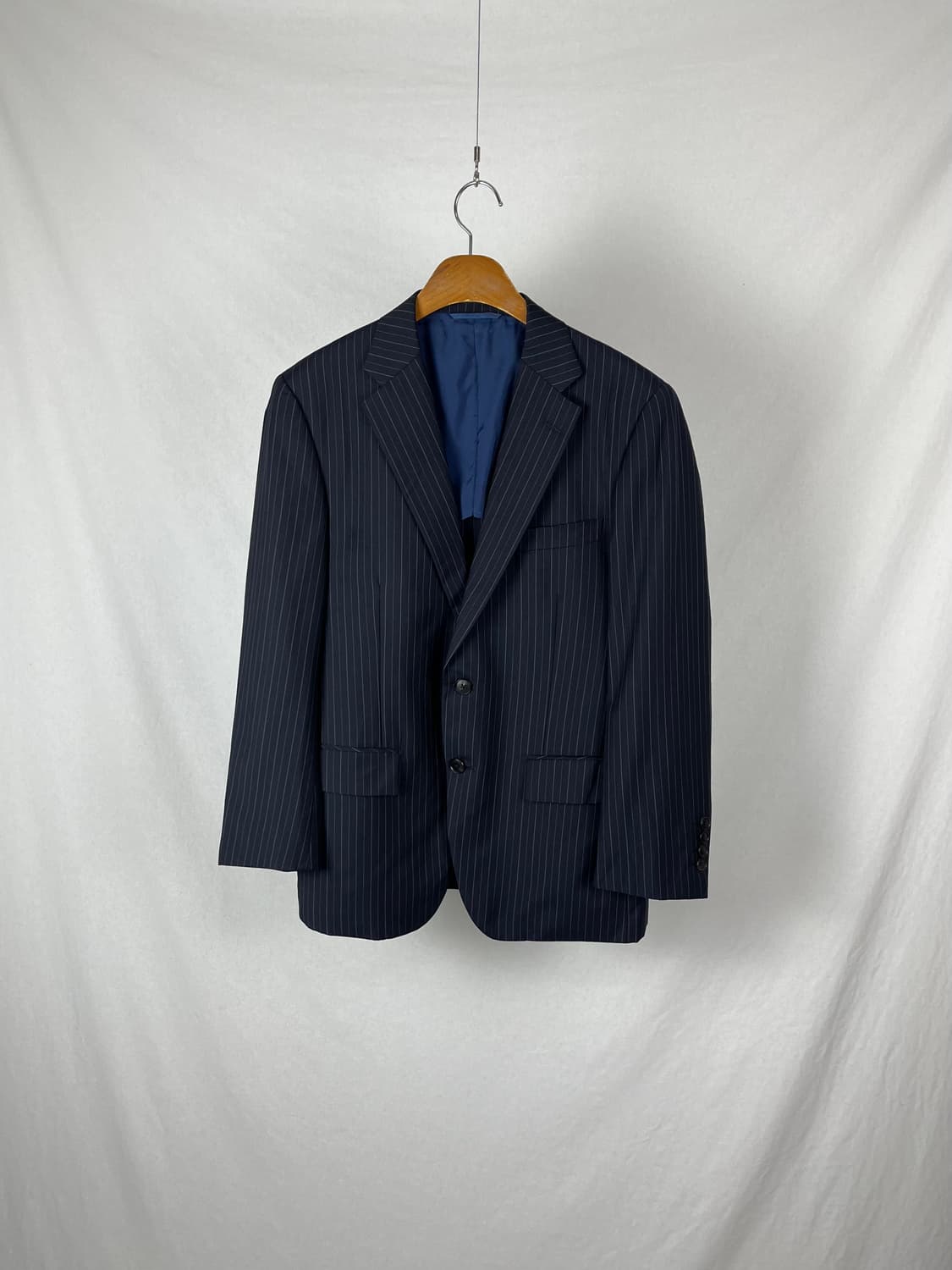 Ermeneglido Zegna 스트라이프 블레이저 상품이미지1