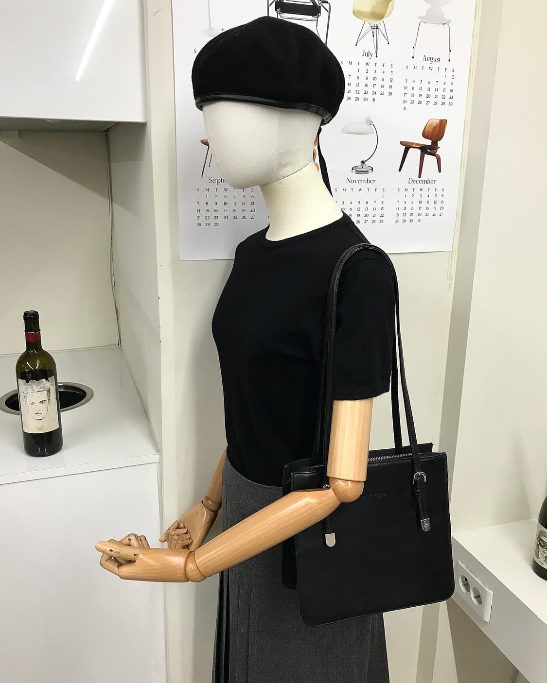 꾸레쥬 레더 숄더백 가방 상품이미지9