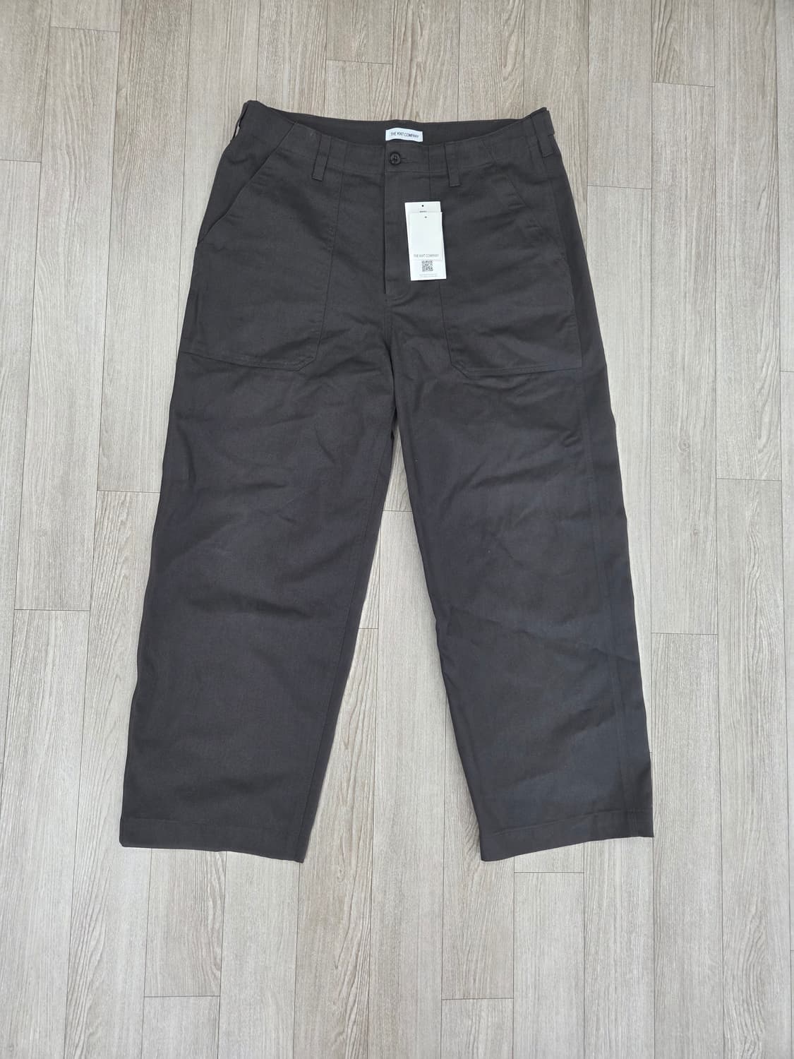 더니트컴퍼니 퍼티그 팬츠 바지 차콜 L, 34 유니클로 무탠다드 쿠어 상품이미지1