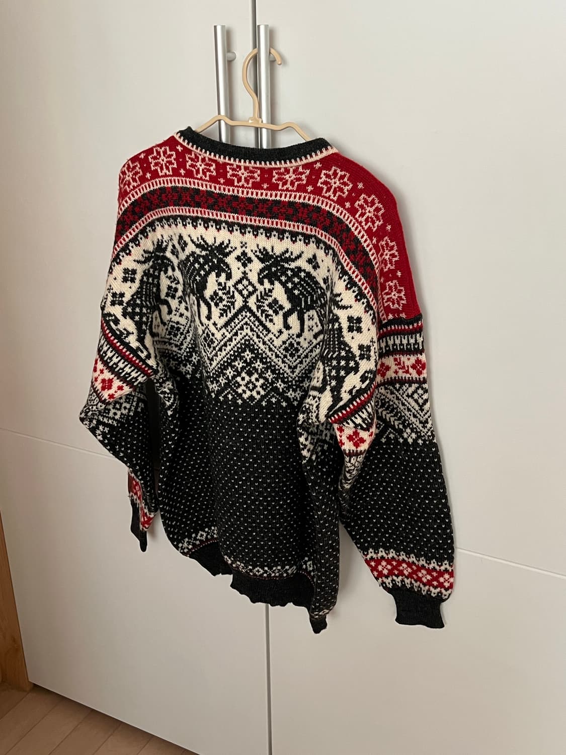 vintage nordic knit (착용컷) 상품이미지2