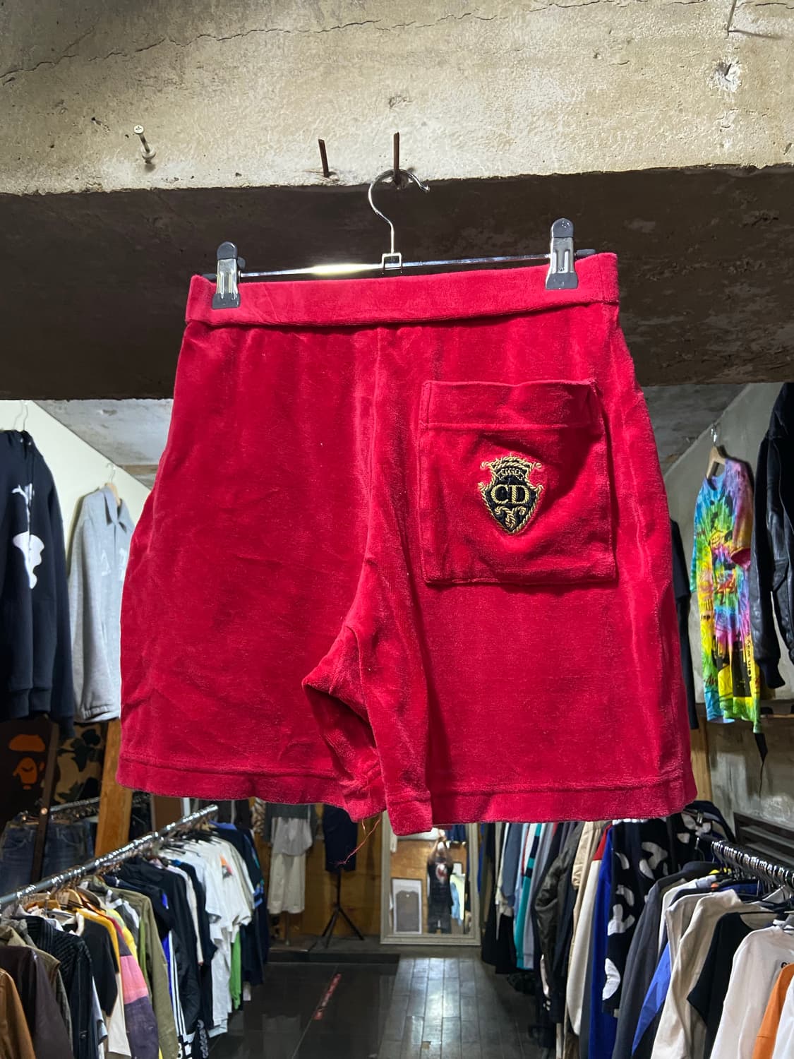 90s Christian Dior 크리스찬 디올 테리 원단 팬츠 상품이미지1