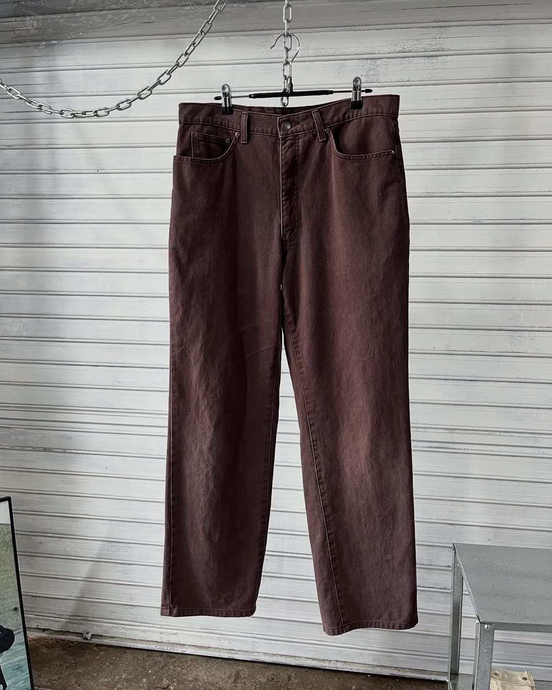 Mc Campbell brown cotton pants 🇯🇵 상품이미지2