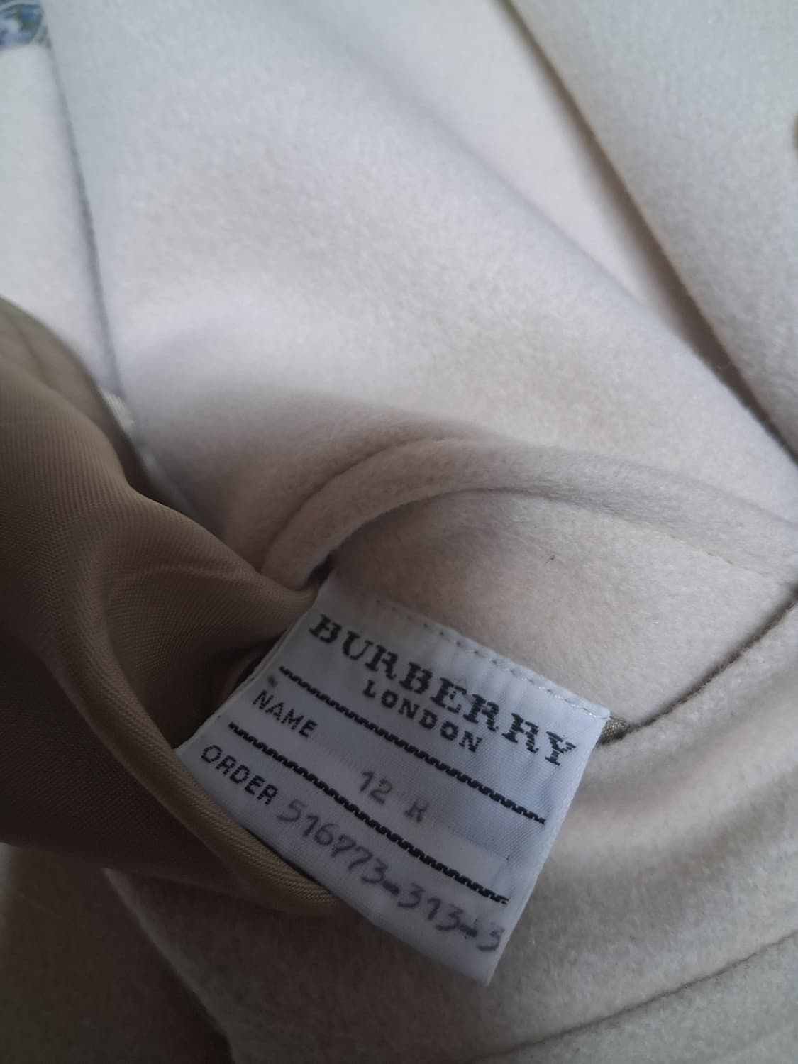 버버리런던캐시미어앙고라울코트(정품) 상품이미지6