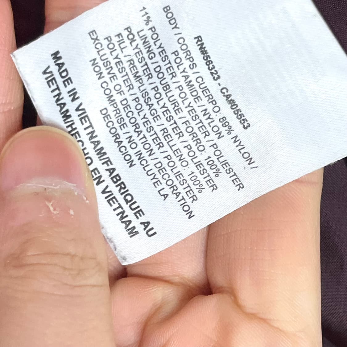 나이키 스우시로고 레드 폴리 패딩점퍼 여성L 상품이미지5