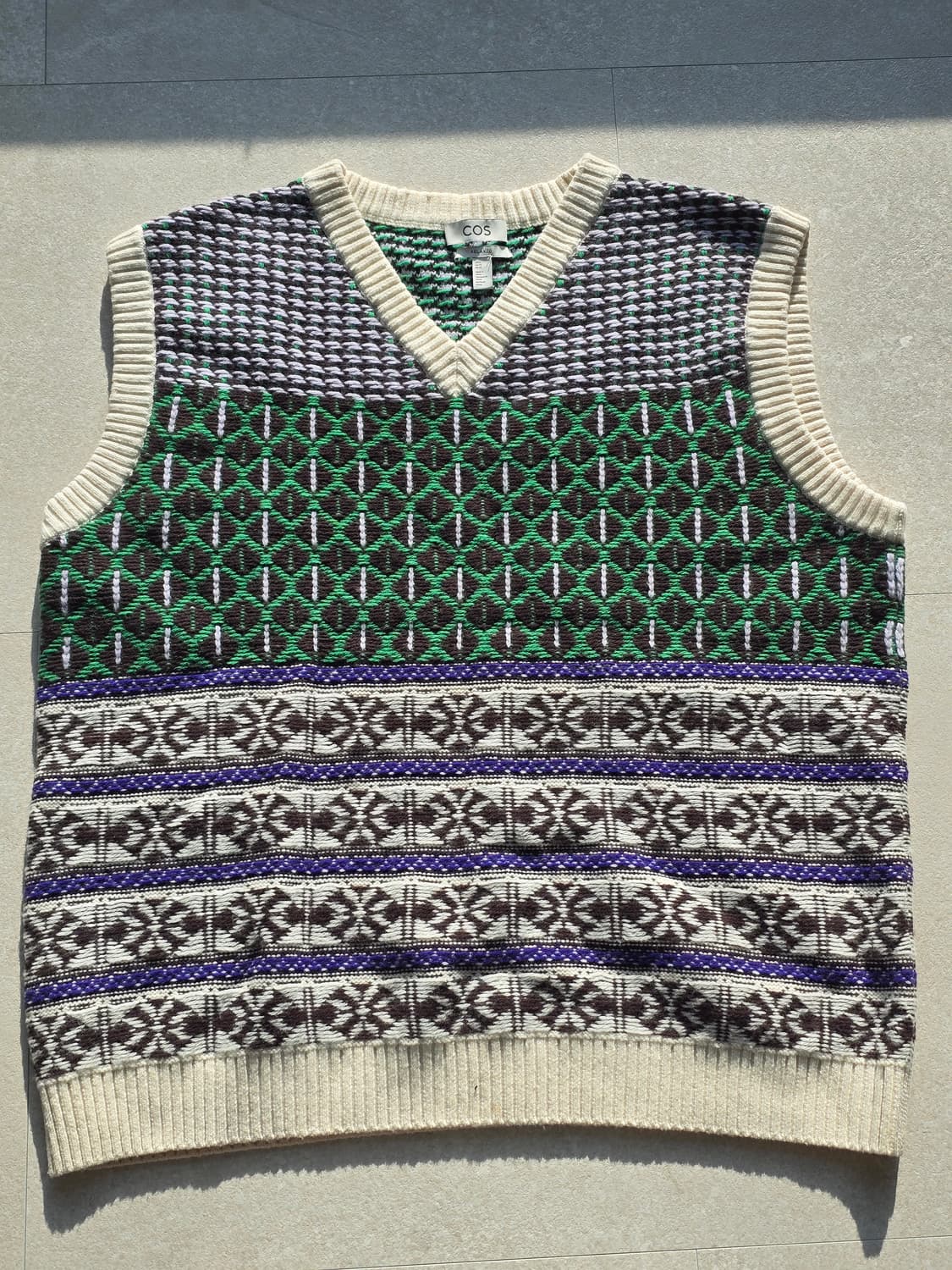 COS 니트 조끼 XL 상품이미지1