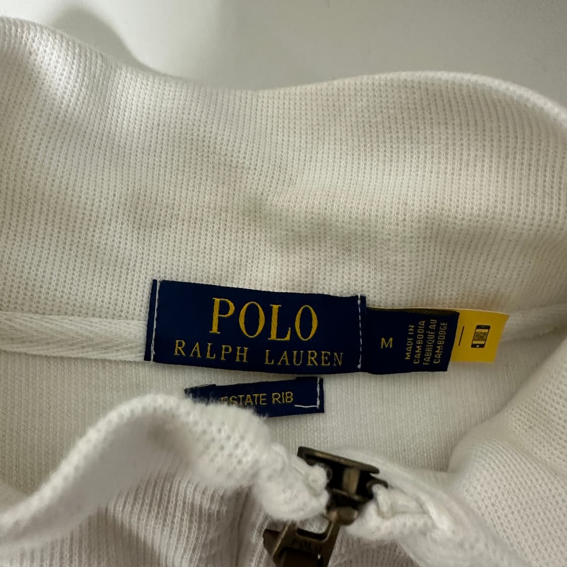 폴로 랄프로렌 쿼터집 풀오버 코튼 니트 상품이미지6
