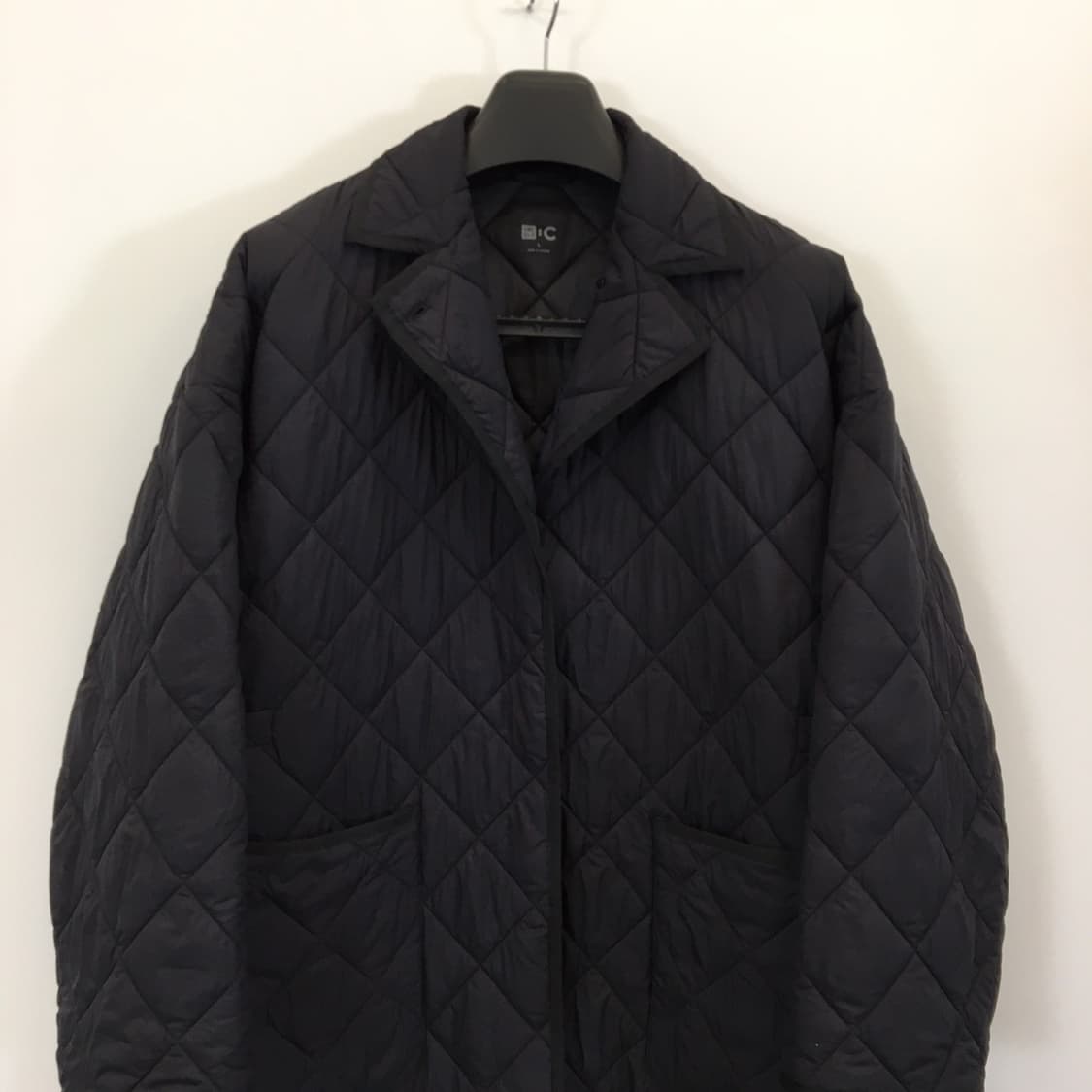 유니클로C 퍼프테크 오버 퀄팅코트 L  상품이미지2