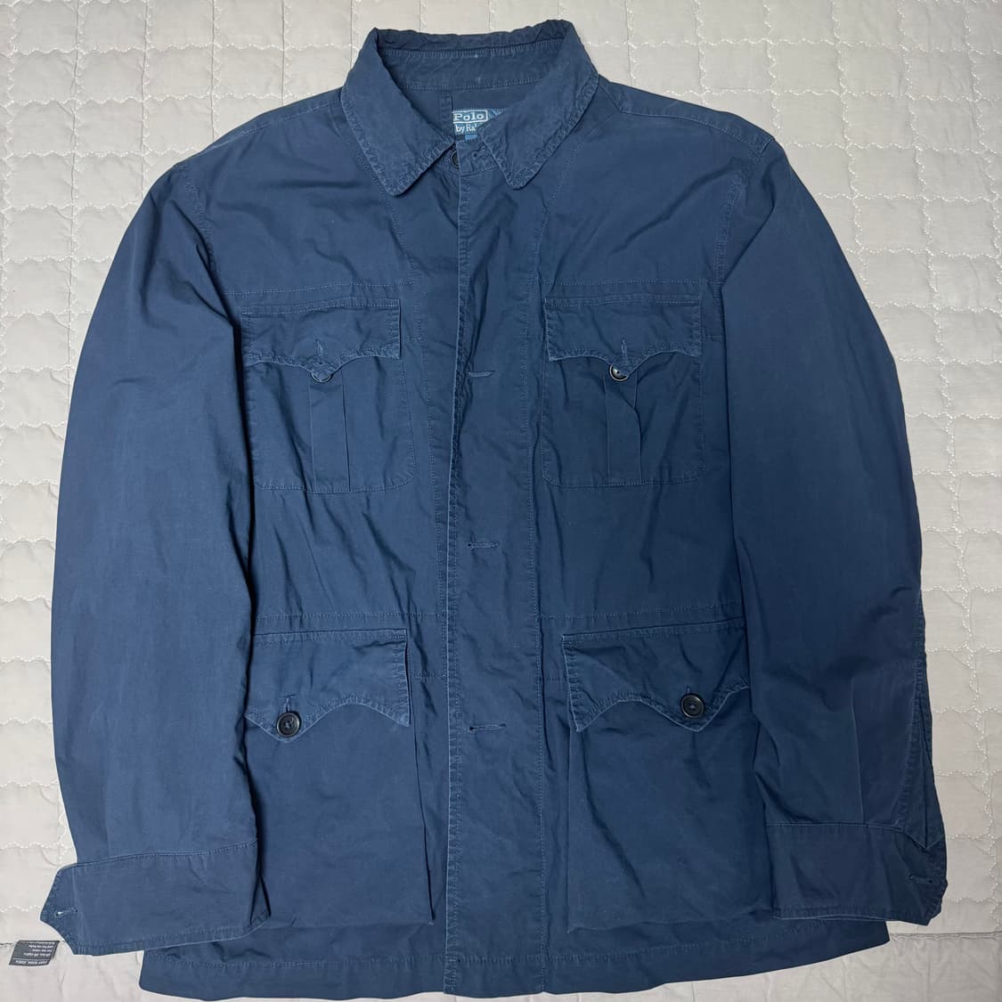 폴로 랄프로렌 유틸리티 사파리 자켓 네이비 L 상품이미지1