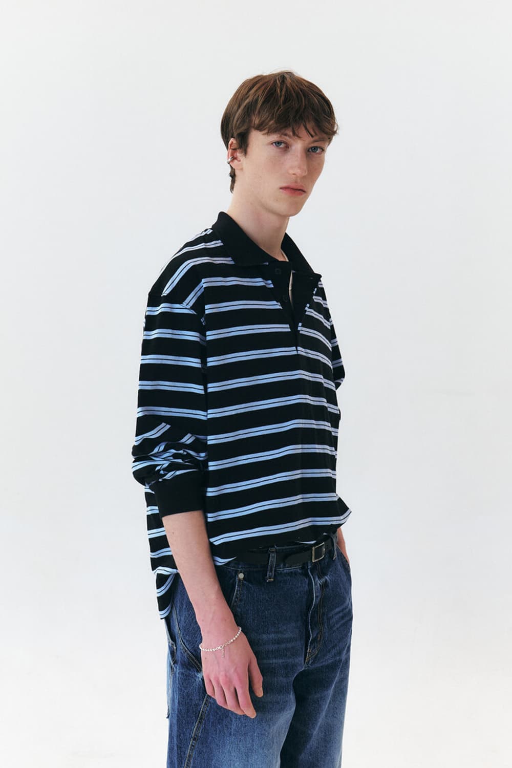 윈더 winder 스트라이프 코튼 폴로 상품이미지7