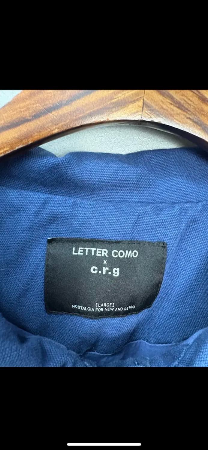 레테르코모 플레이 프렌츠워크 블루 자켓 H1072 상품이미지5