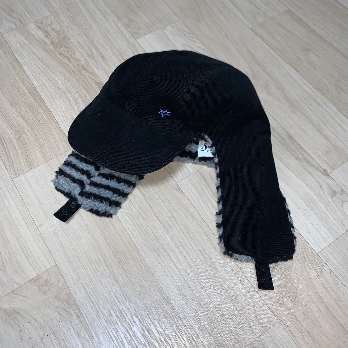 썬릿 로고 트루퍼햇 (블랙) 상품이미지2