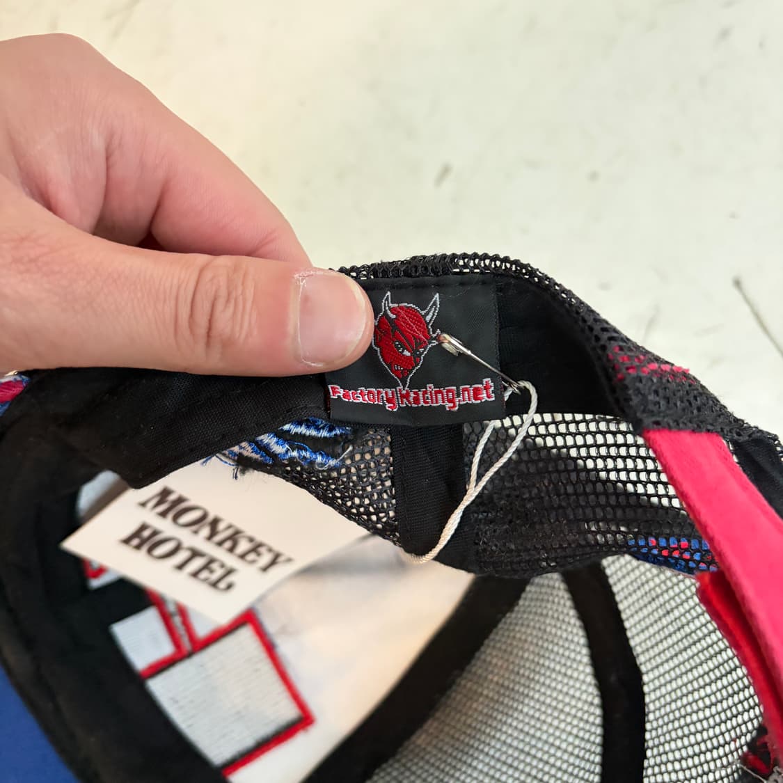 가와사키 닌자 ZX-RR 빈티지 메쉬볼캡 OS 상품이미지7