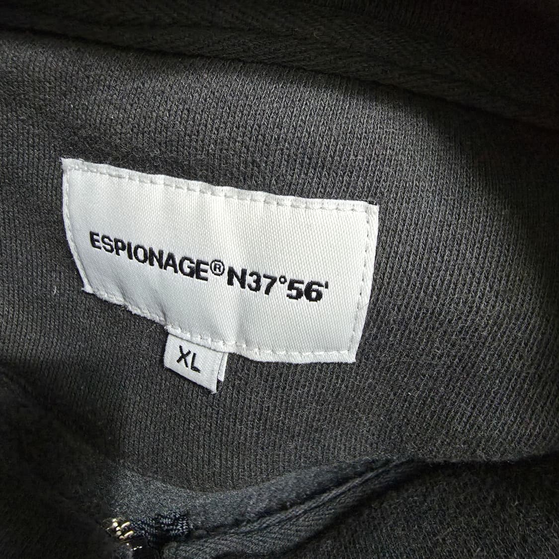 (XL)에스피오나지 하프집업 맨투맨 그레이 상품이미지6