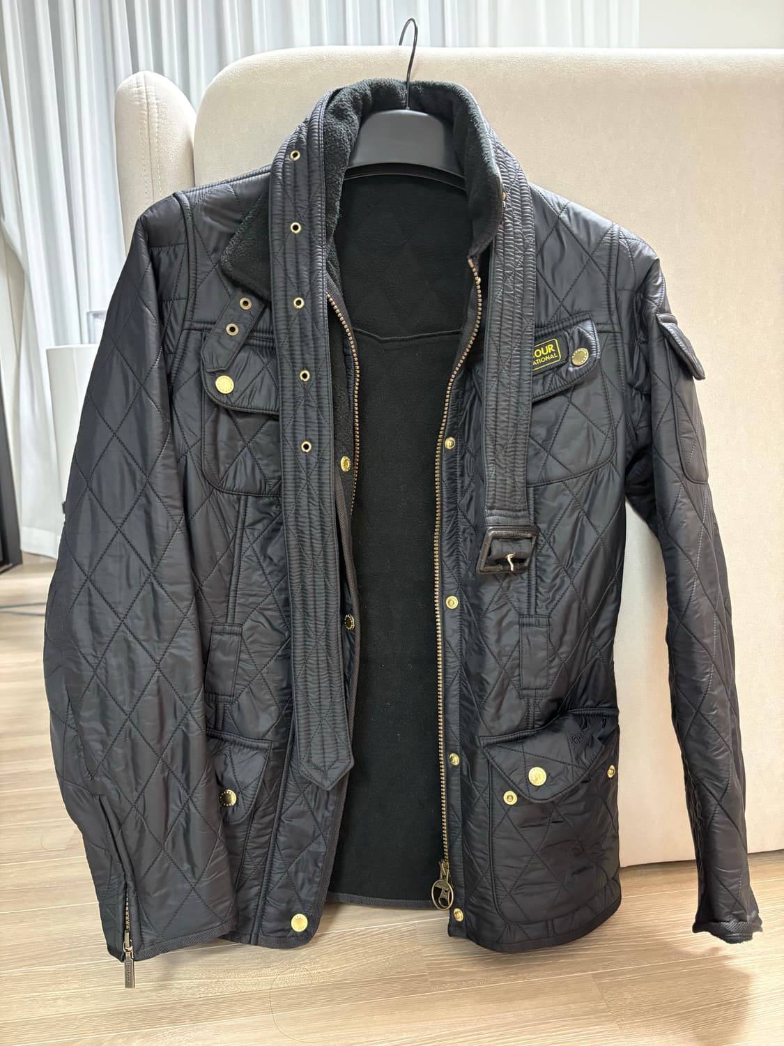 바버 퀼팅 자켓 상품이미지1