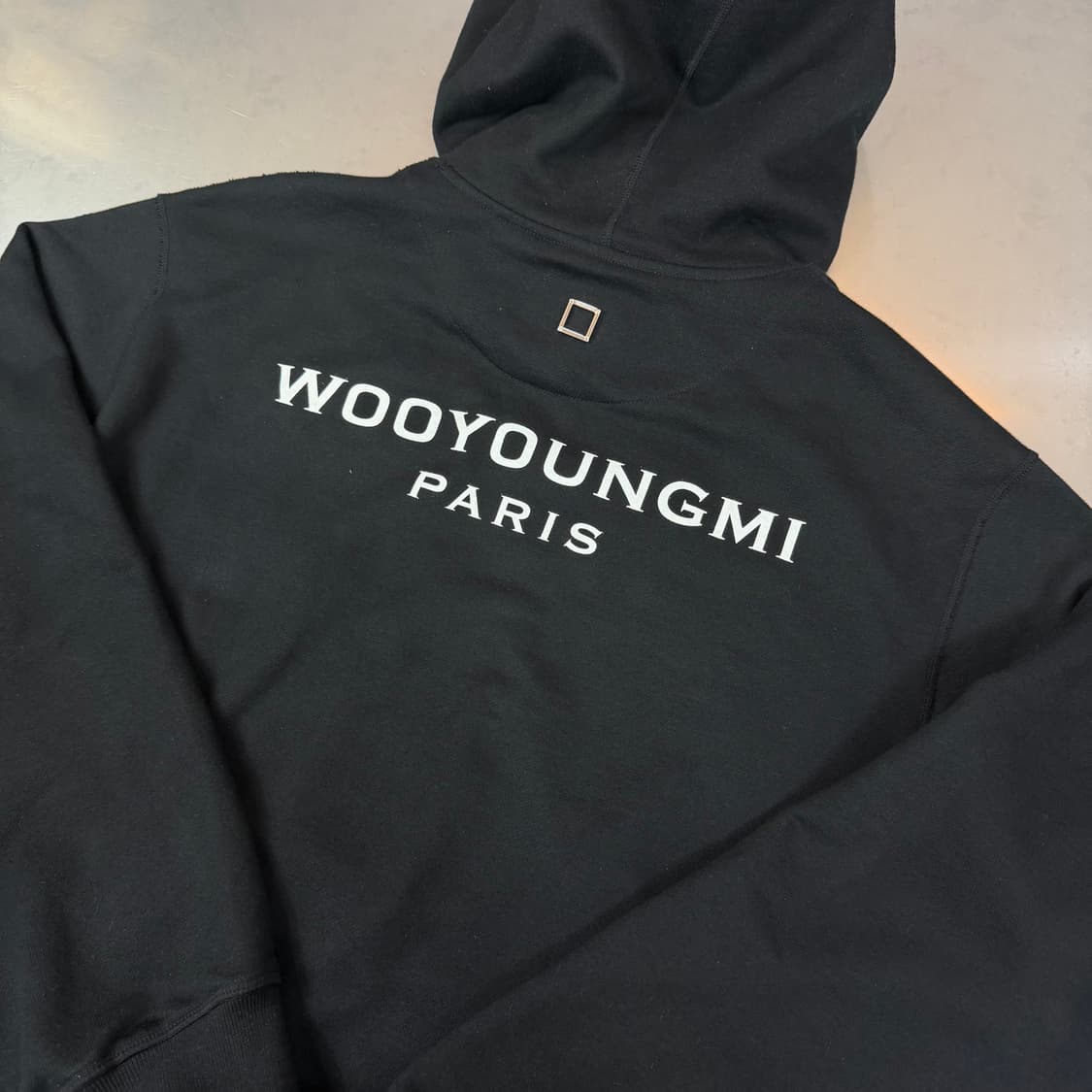 [리오브] 우영미 백로고 후드 상품이미지3