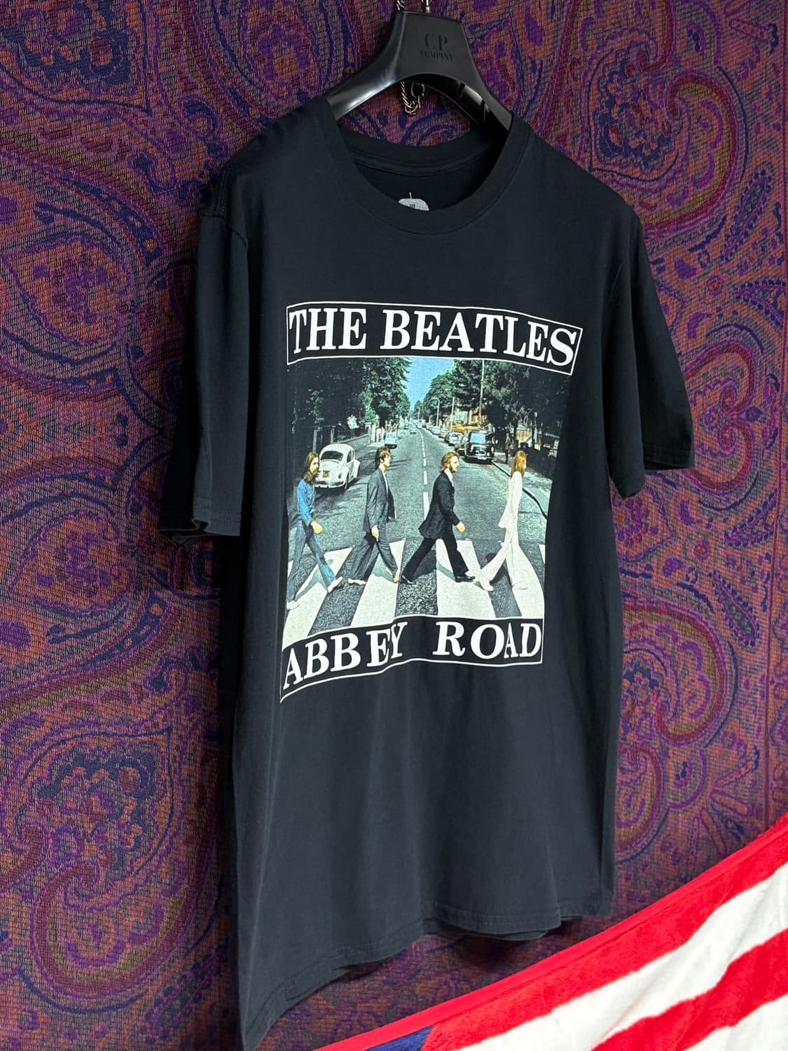 오피셜 비틀즈 Beatles  에비로드 락티셔츠 상품이미지3