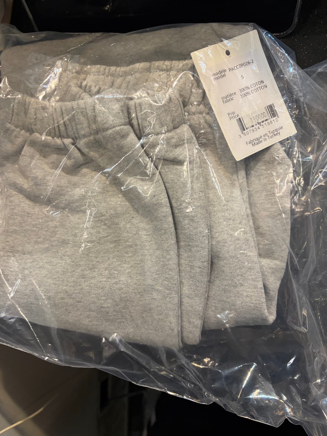 라스벳RASSVET 스트림7 스웻팬츠 멜란지그레이 S 상품이미지6