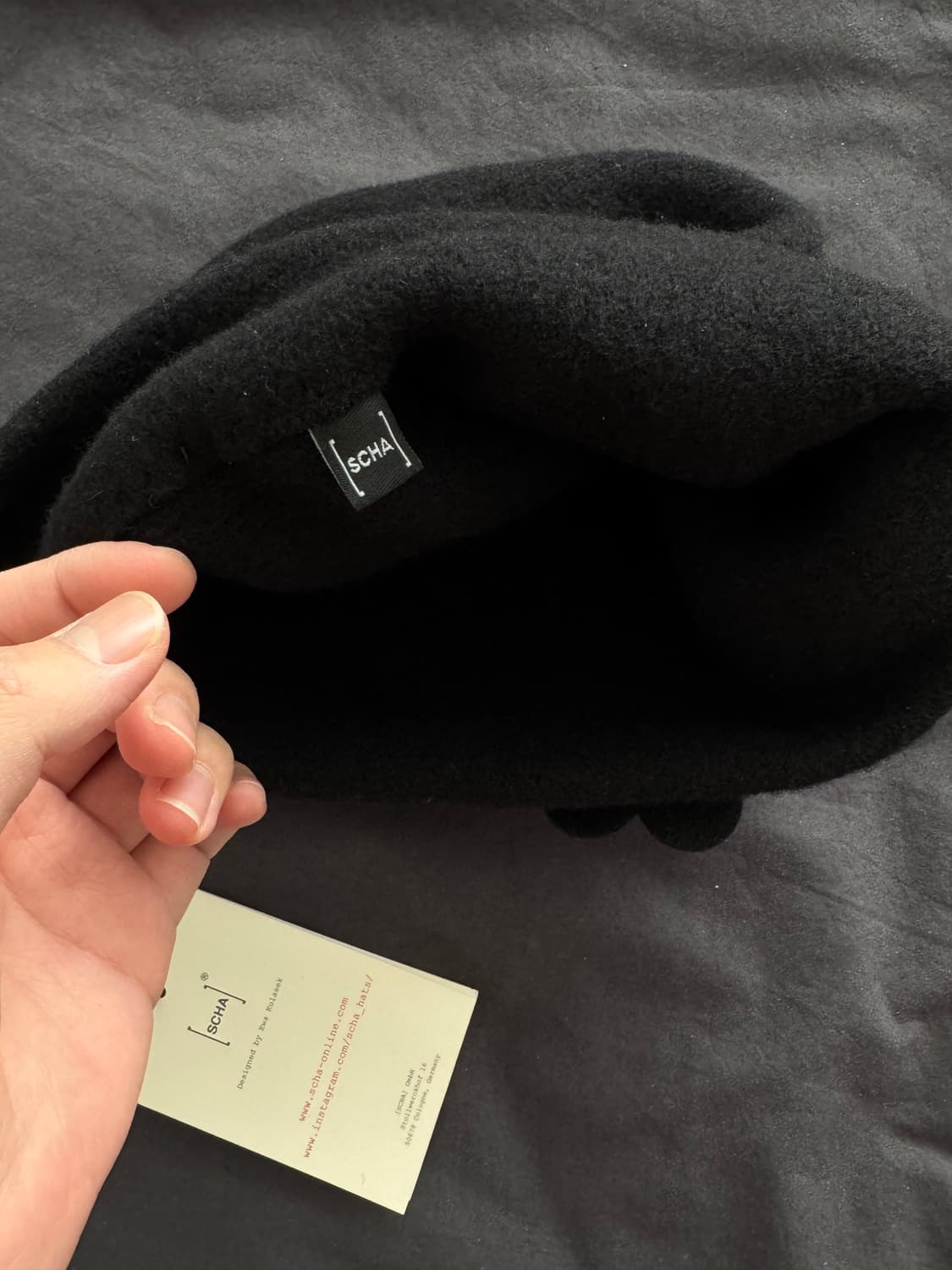 (네고가능) Scha 미디움 플라워 울 비니 상품이미지2