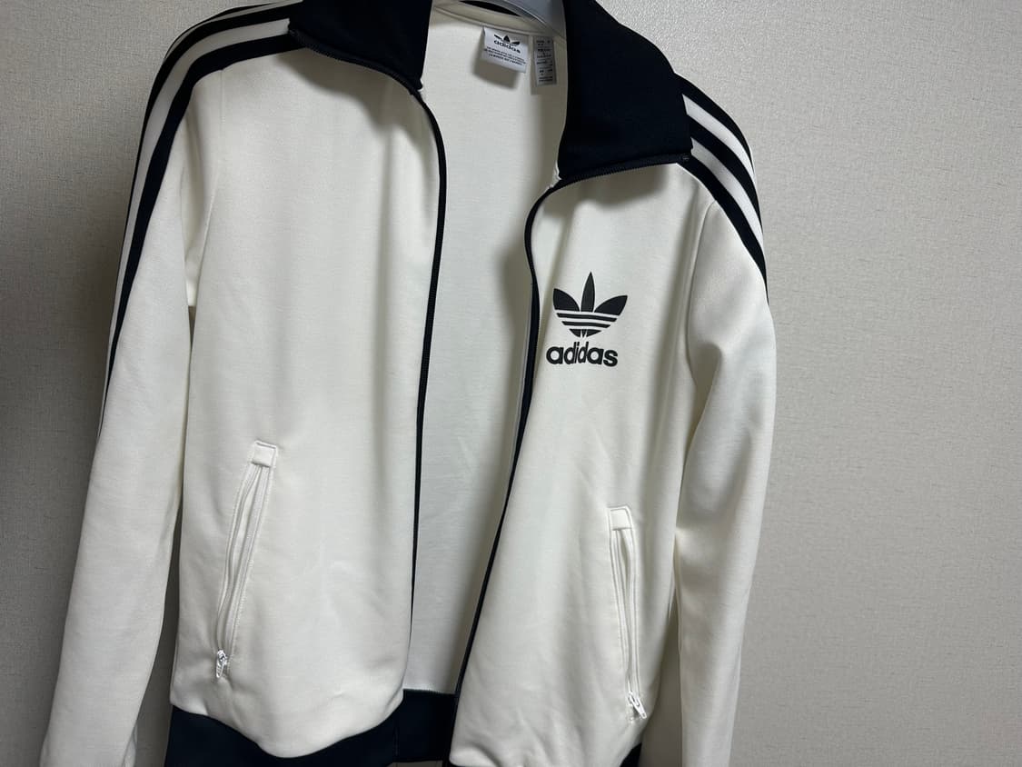 아디다스 베켄바우어 트랙탑 화이트 S 상품이미지1