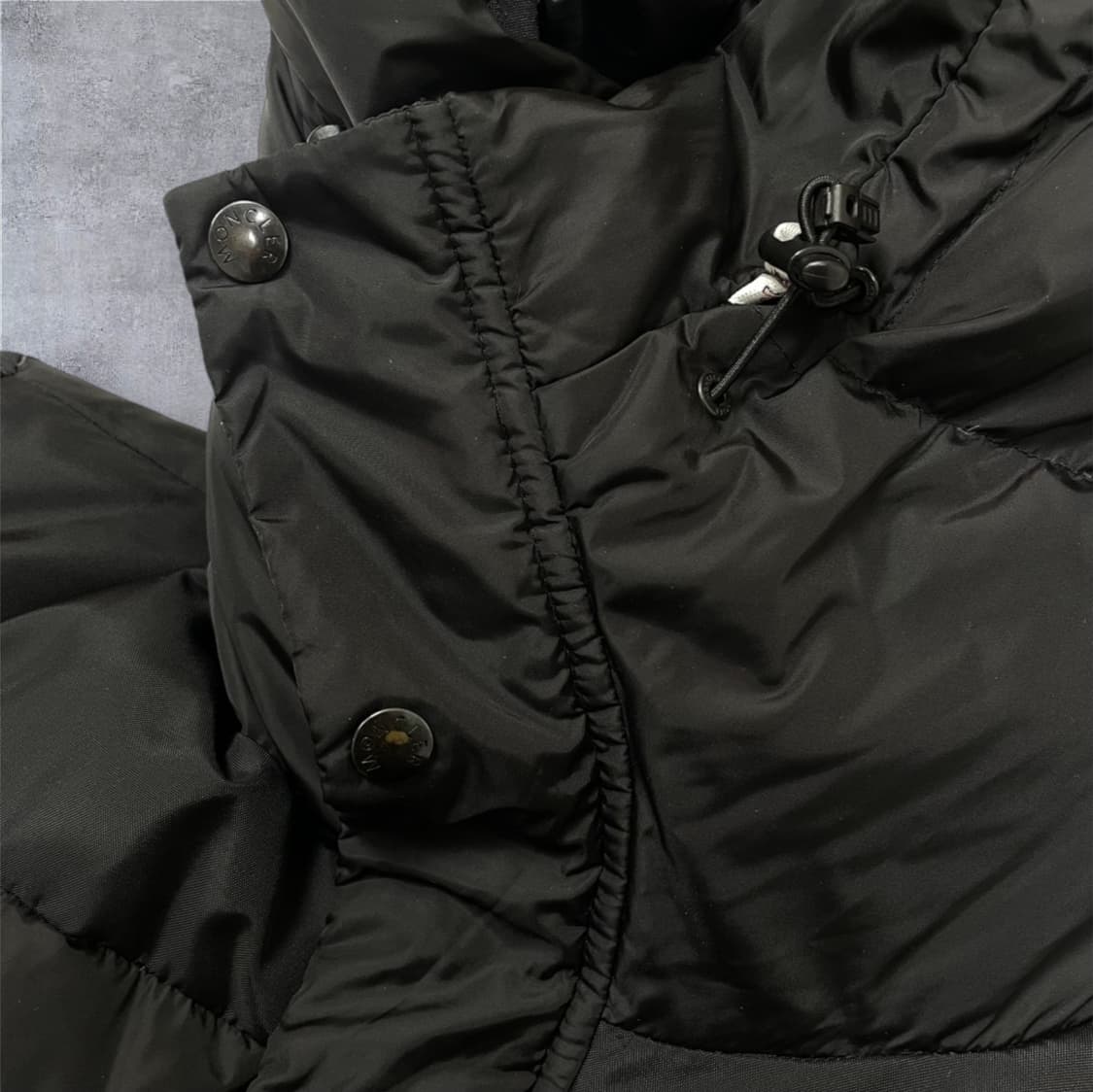 몽클레어 Moncler 그레노블 블랙 후드 다운 패딩 2 상품이미지8