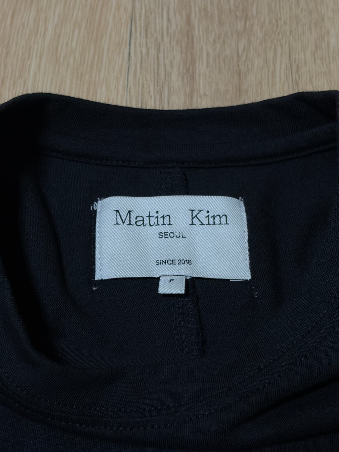 마뗑킴 쉐도우 반팔 블랙 상품이미지4