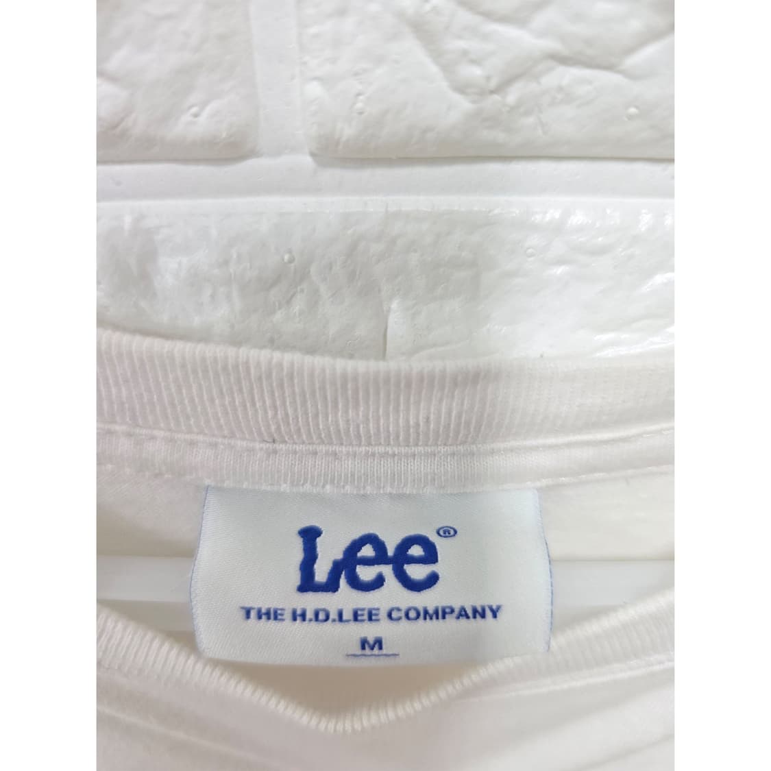 21s LEE 반팔티 M 화이트 상품이미지2