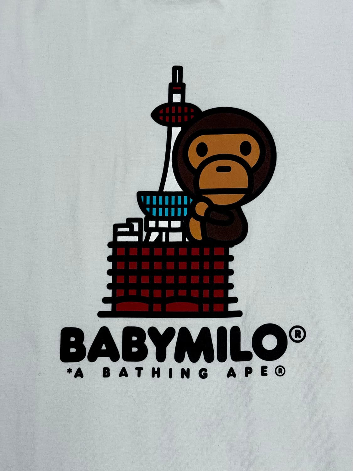 베이프 베이비 마일로 교토 오버핏 티셔츠 상품이미지8
