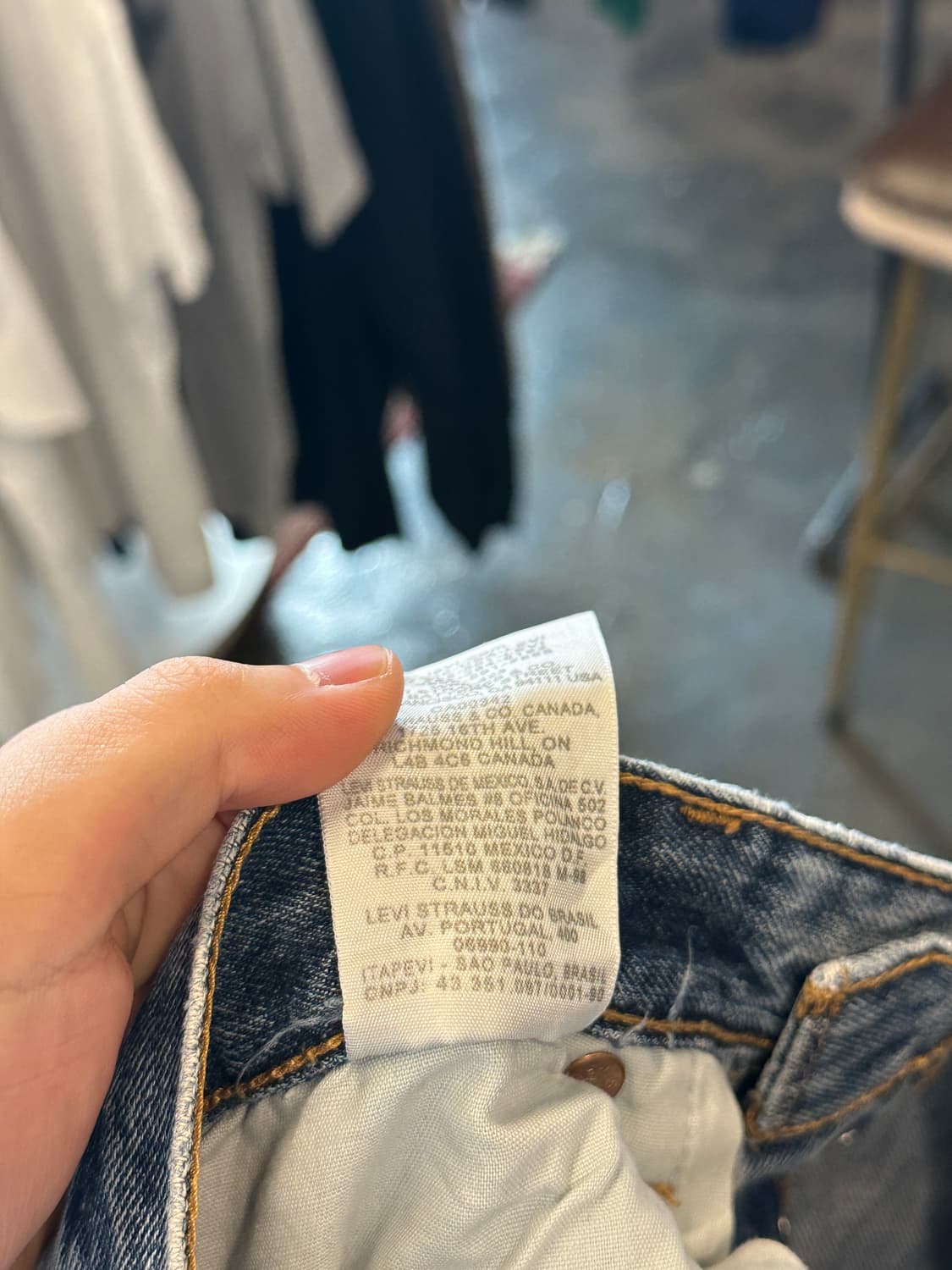Levis 리바이스 501 W30 L32 상품이미지5
