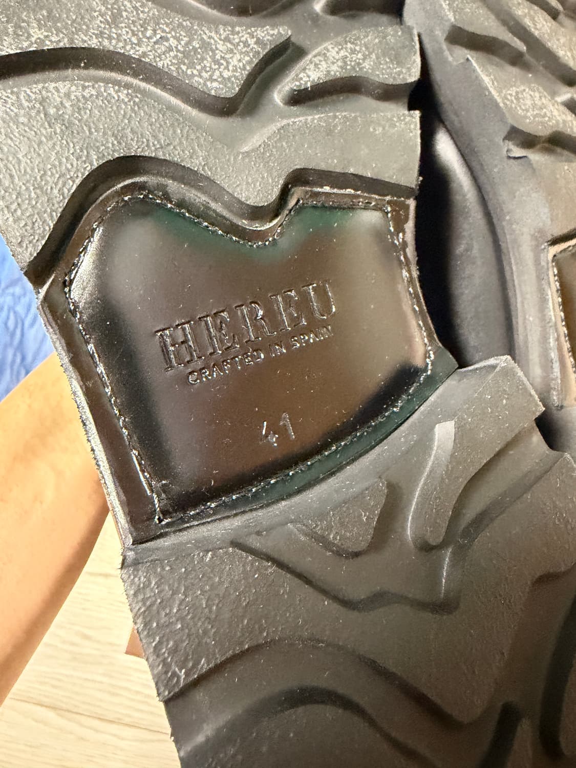 헤레우 카프스킨 앵클부츠(새상품) 상품이미지7