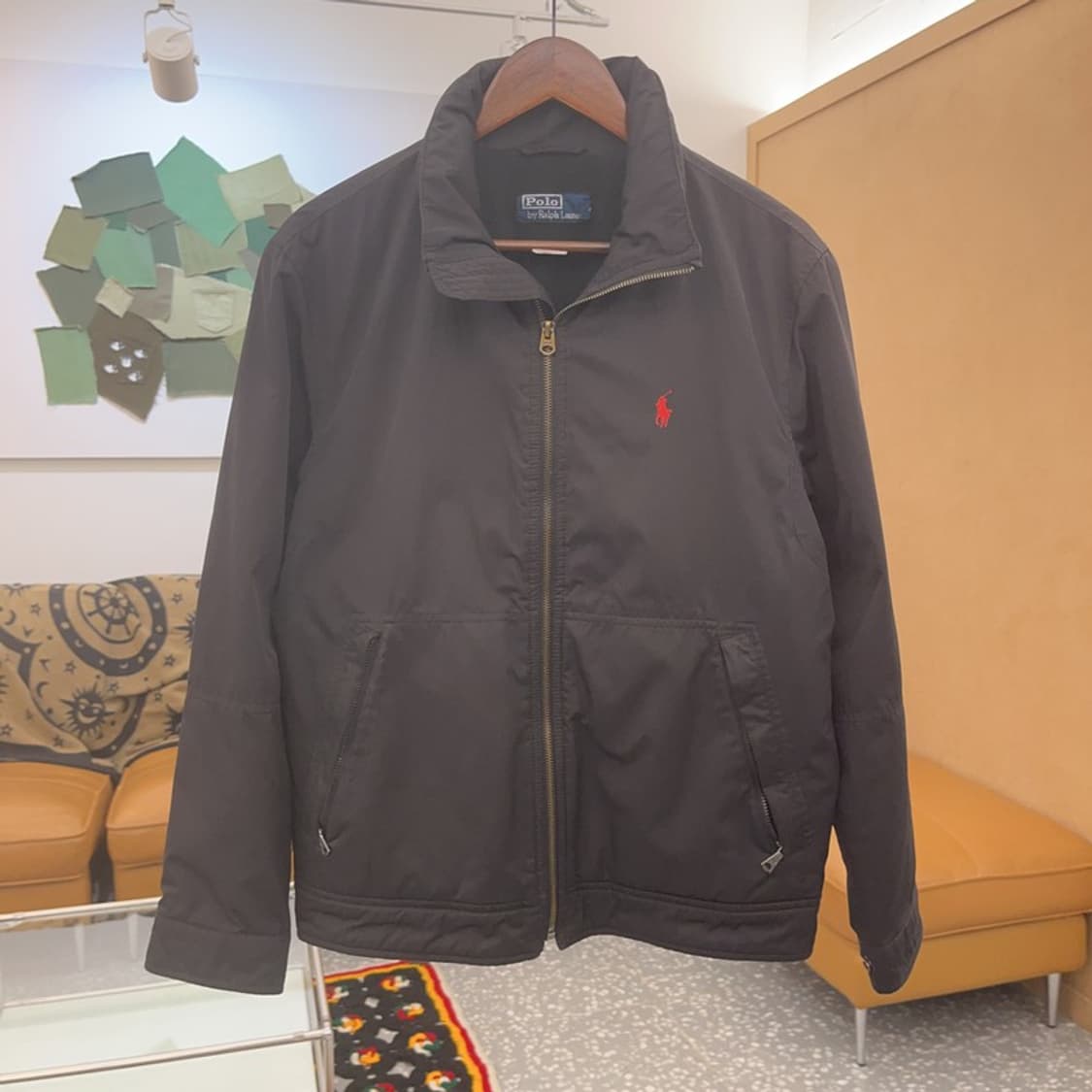 폴로 랄프로렌 모던 캐주얼 기모 블루종 페리자켓 M C07806 상품이미지3