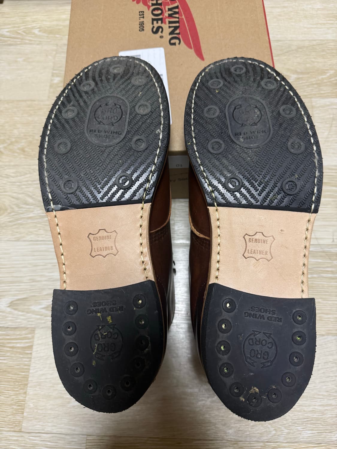 레드윙 벡맨 9422 시가 10사이즈 상품이미지6