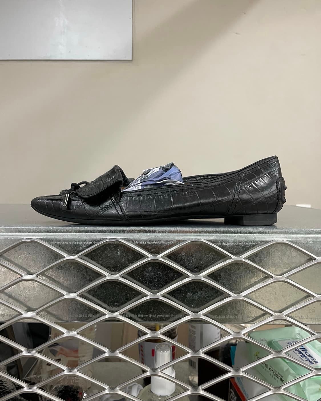 Tod’s 레더 로퍼 블랙 상품이미지2