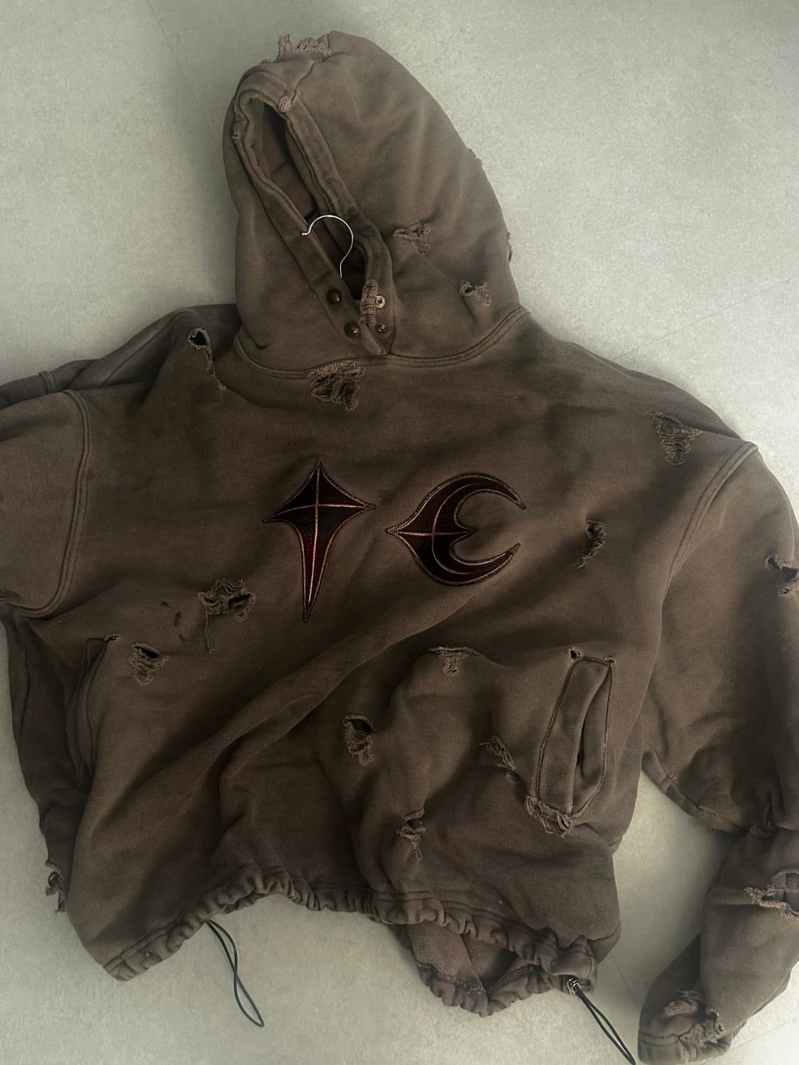 떠그클럽 락후드 카키 3size 상품이미지1