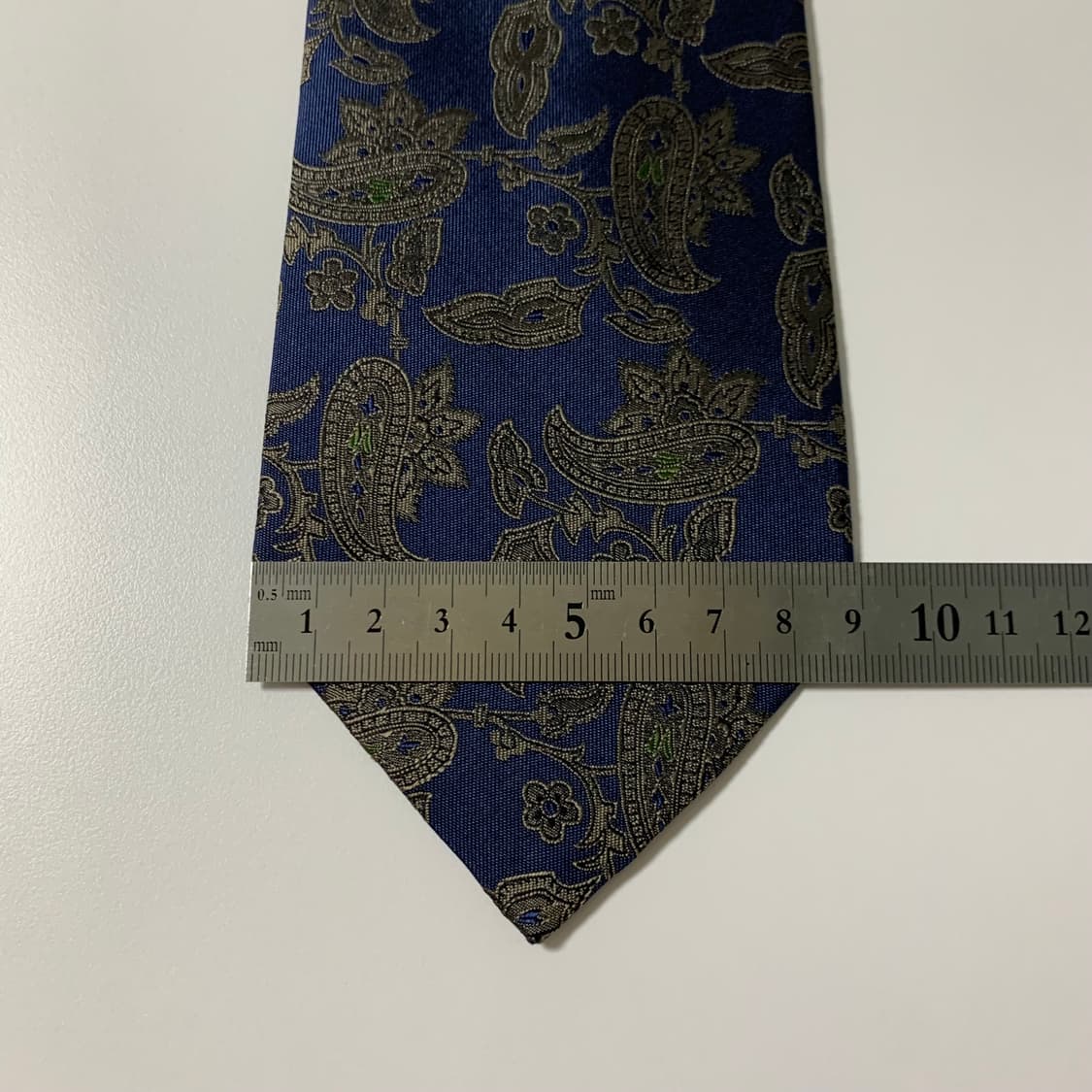 입생로랑(YSL) 페이즐리 명품넥타이 A+등급 8.9cm 상품이미지10