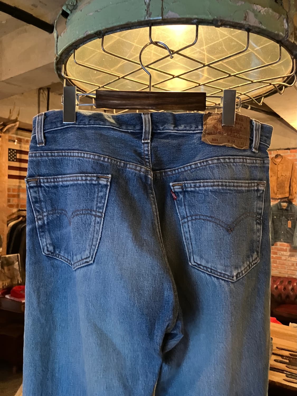 90s USA 빈티지 리바이스 501 데님 팬츠 상품이미지6