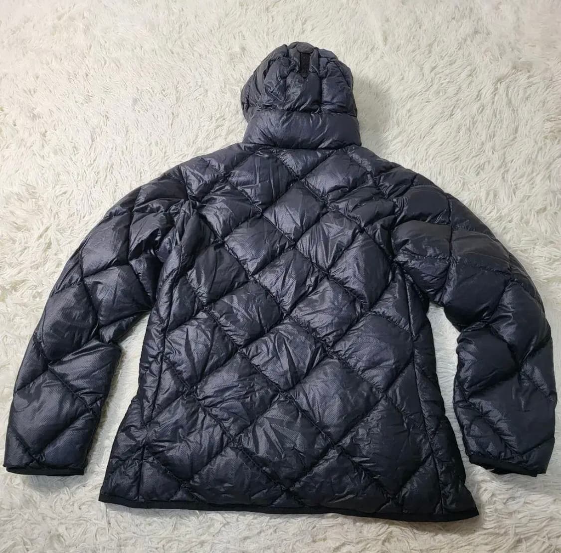 몽벨 라이트 알파인 다운 자켓 800 블랙 S 상품이미지2