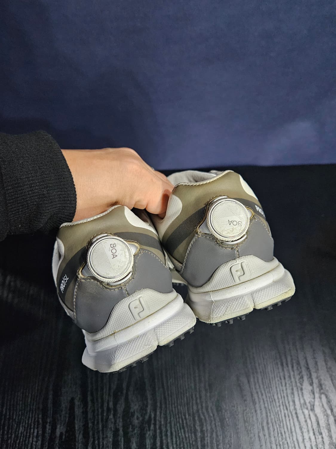 풋조이 화이트컬러 남성 265 골프화  상품이미지8