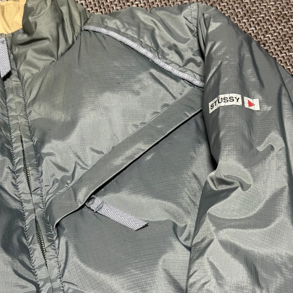 90s 스투시 리버시블 나일론 패딩 상품이미지6