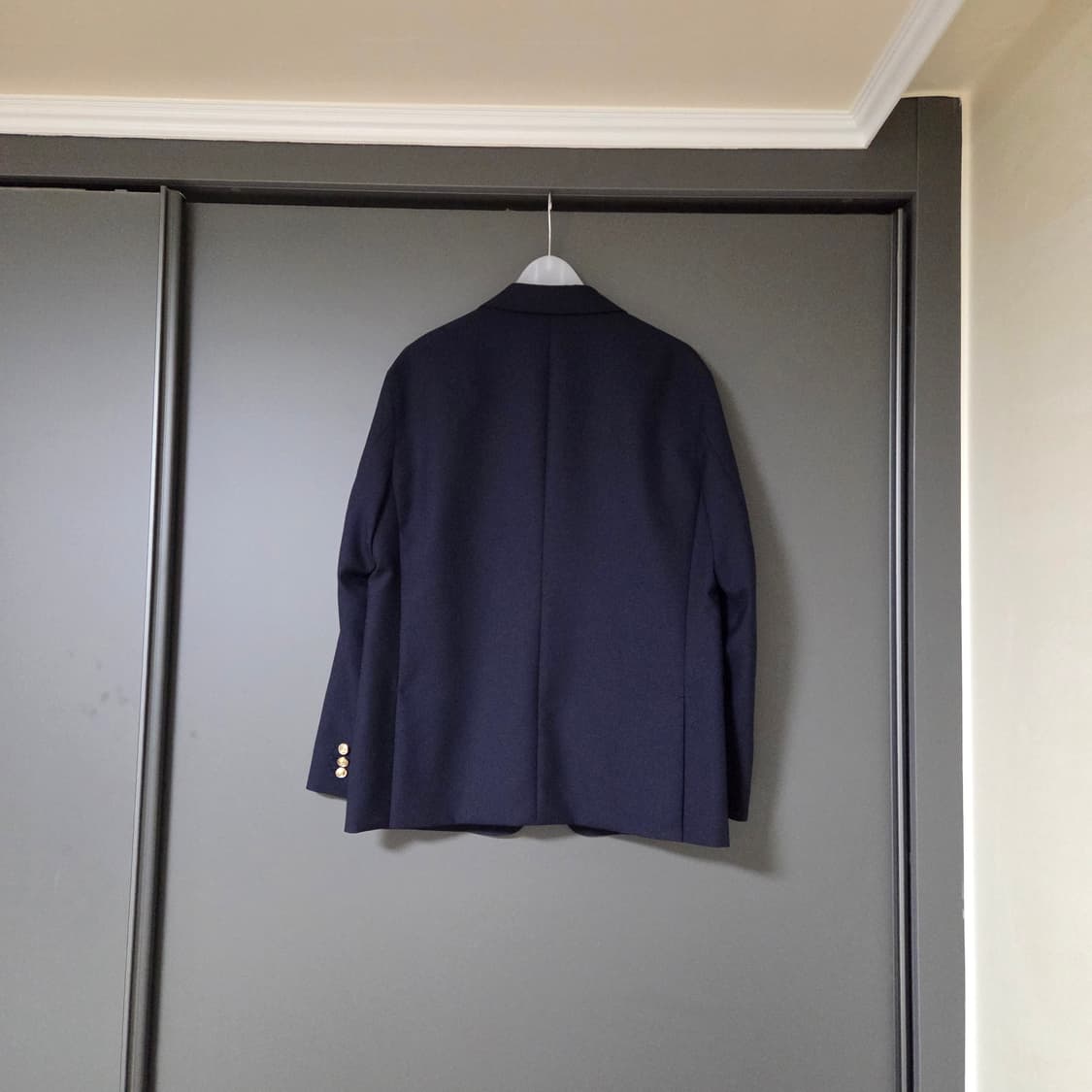 [1] 포터리 울 싱글 브레스티드 금장 자켓 다크네이비 / 재킷 상품이미지2
