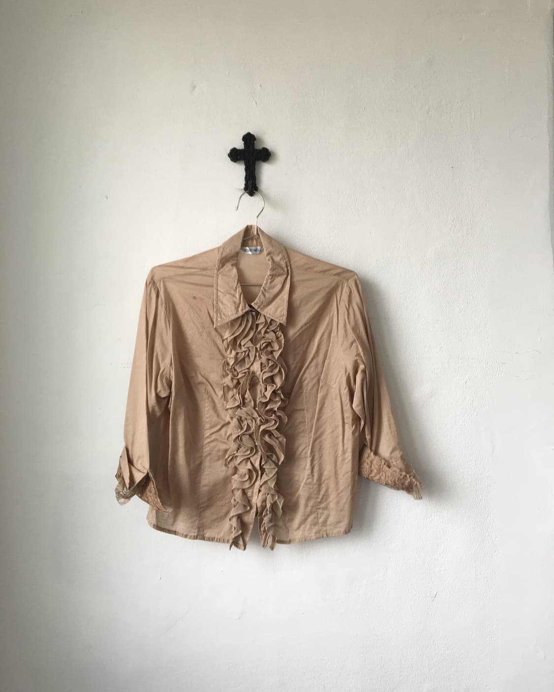 ruffle point shirt 상품이미지2