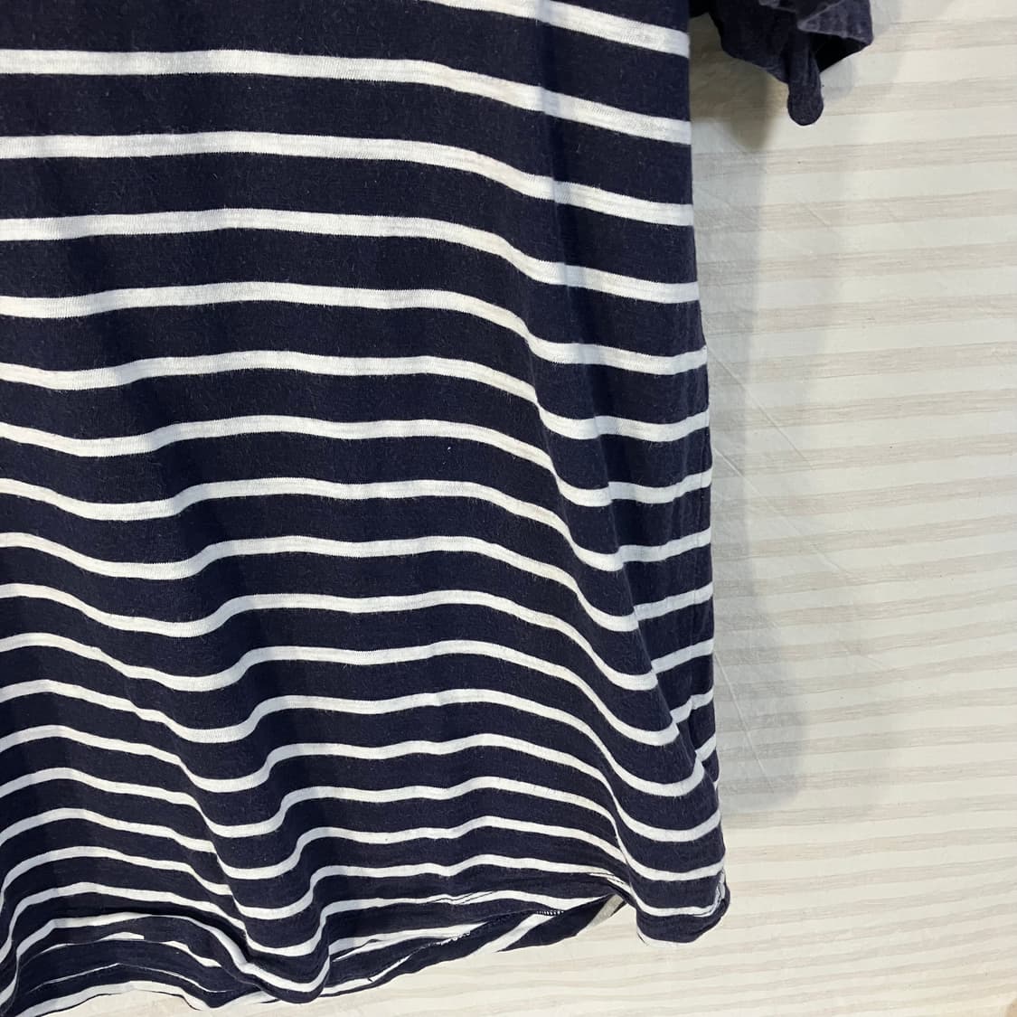 빈티지 블랙 스트라이프 원피스 티 998 y2k 스트릿 갸루 펑키 일본빈 상품이미지5