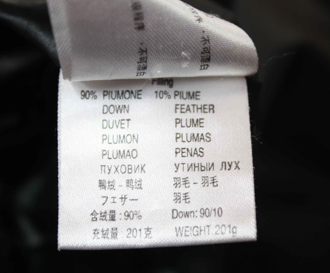 W-3955/엠포리오 알마니 정품 여성용 다운 패딩 S 상품이미지6