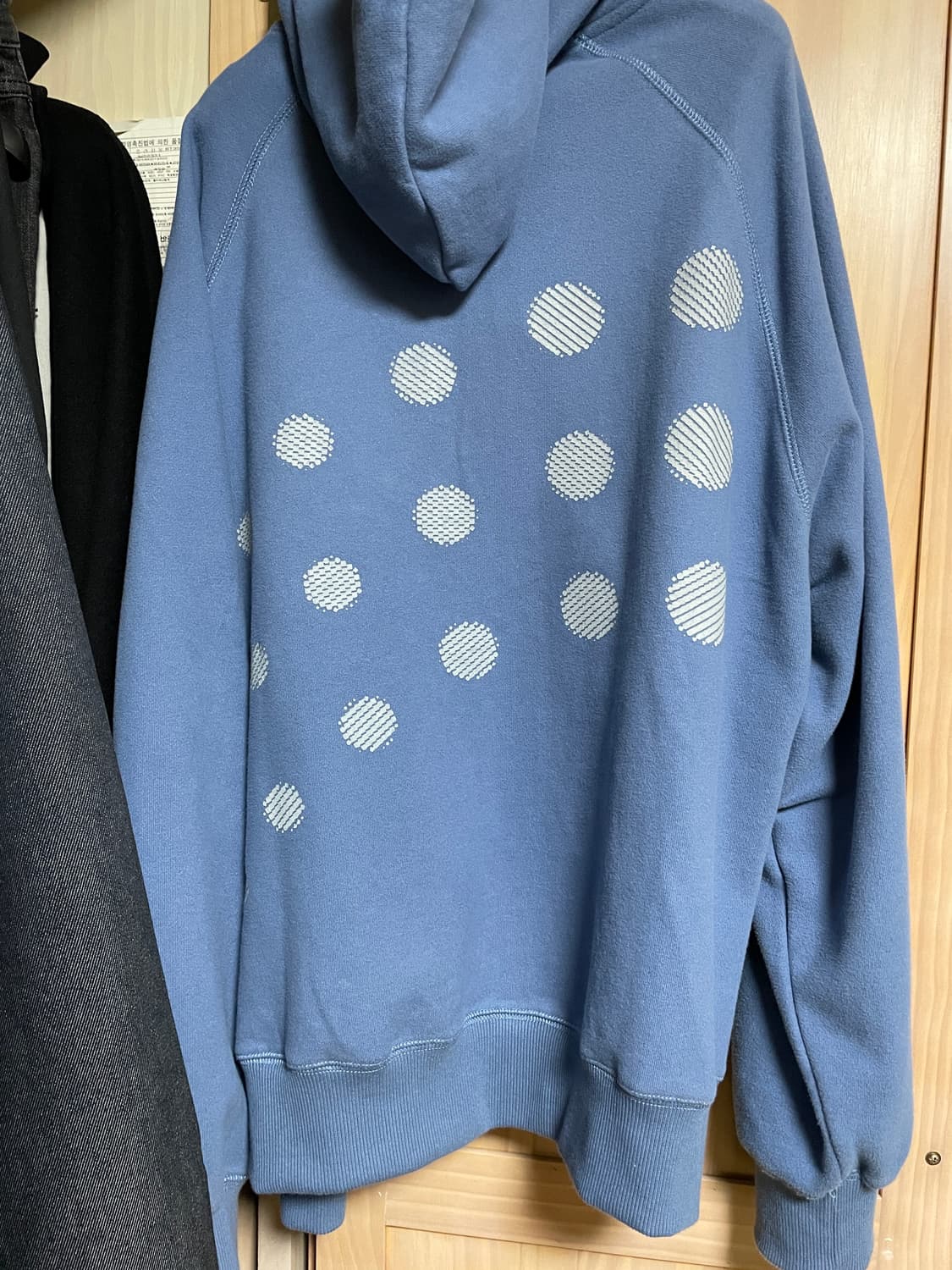 (택O새상품) 테켓 닷 컴 후드 집업 더스티 블루 M 상품이미지3