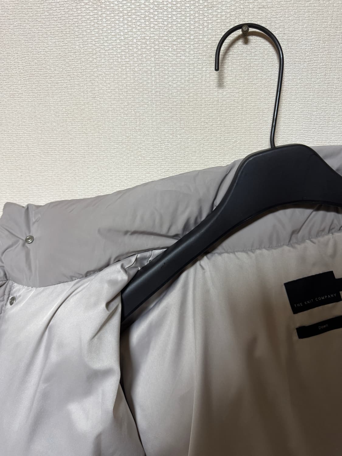 더니트컴퍼니 미니멀 숏 구스다운 웜그레이 S 상품이미지9