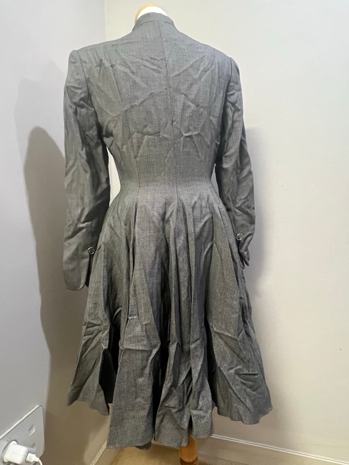 Dior 디올 빈티지 레어 소장템 플레어 원피스 자켓  상품이미지3