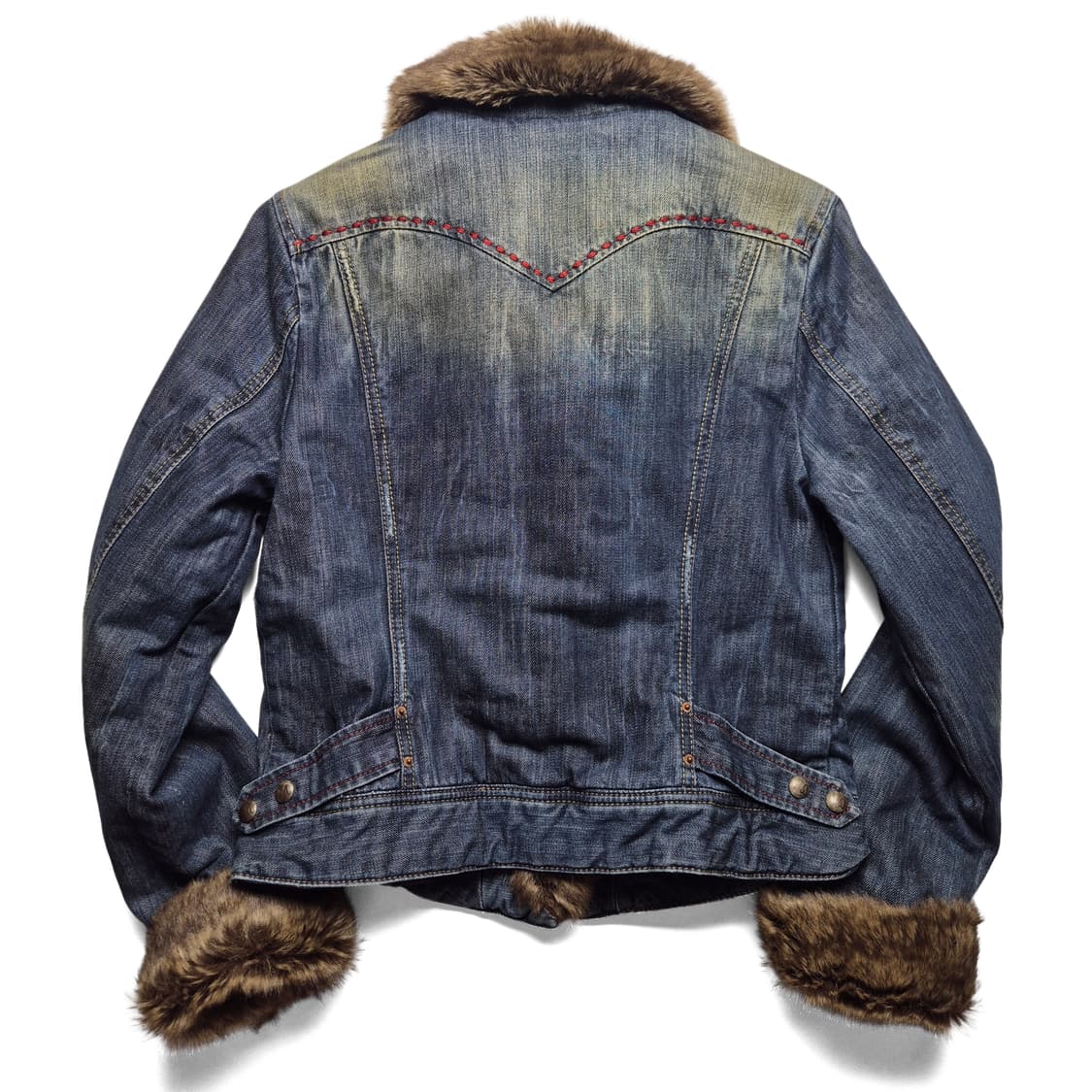 [M] 버커루 웨스턴 퍼 데님자켓 상품이미지6