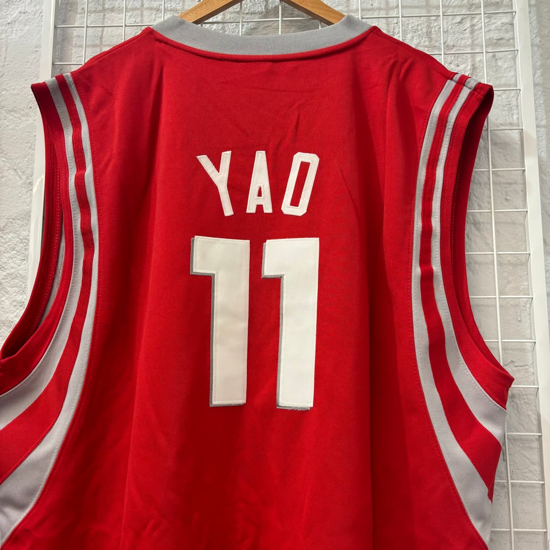 리복 X NBA 휴스턴 로키츠 유니폼 슬리브리스 2XL 상품이미지7
