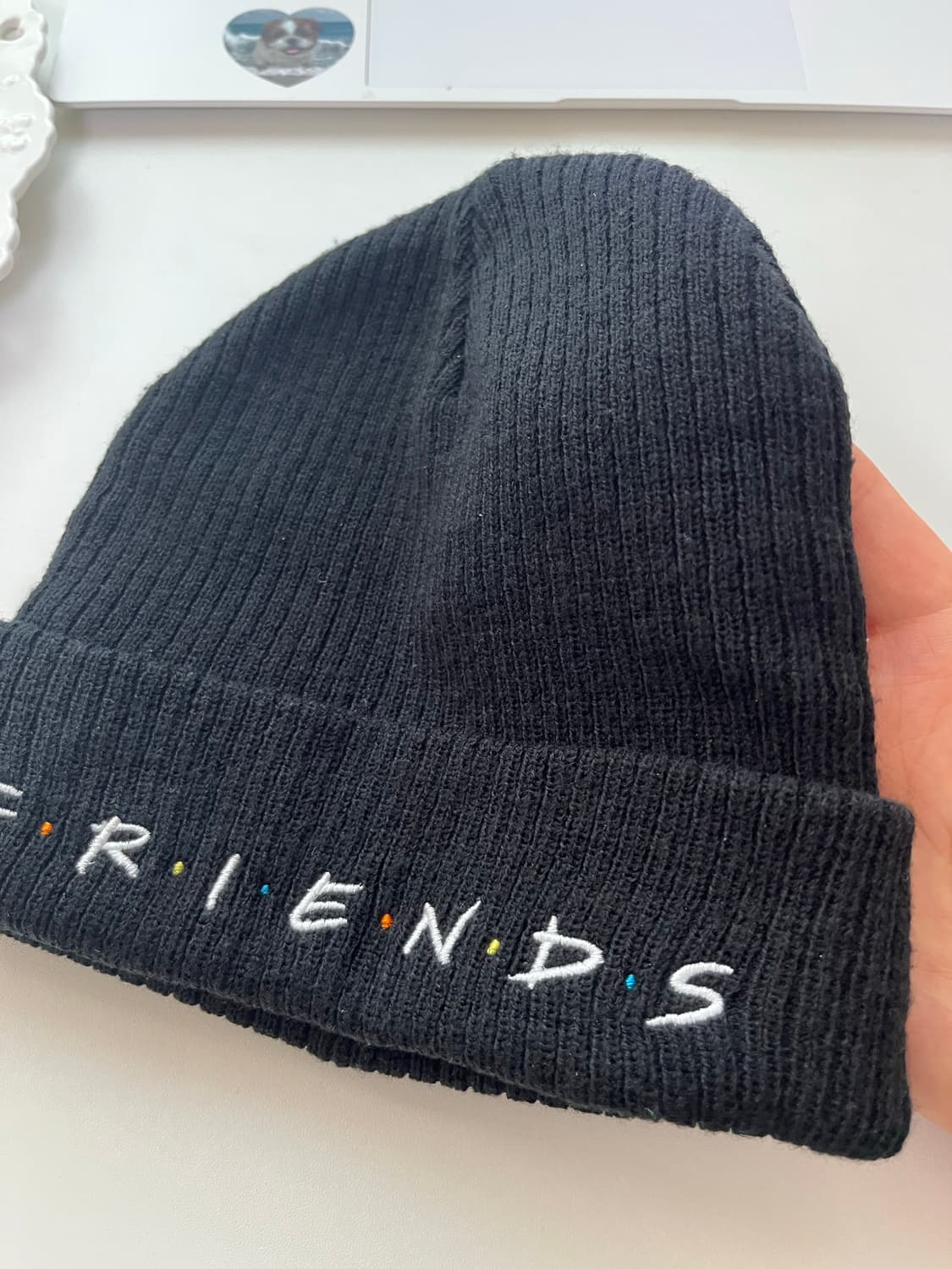 미드 프렌즈 블랙 비니 상품이미지5