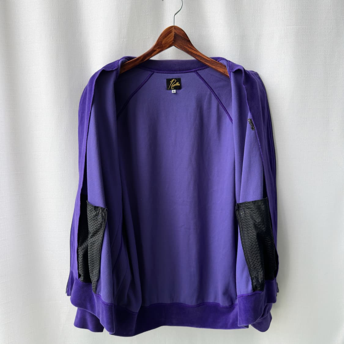 니들스 23AW RC 벨루어 트랙 자켓 퍼플 XL 상품이미지8